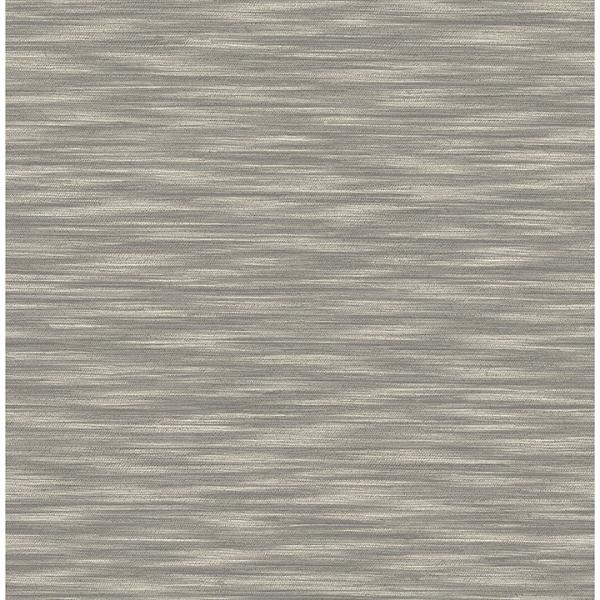 a street prints Benson Brown Faux Fabric Wallpaper