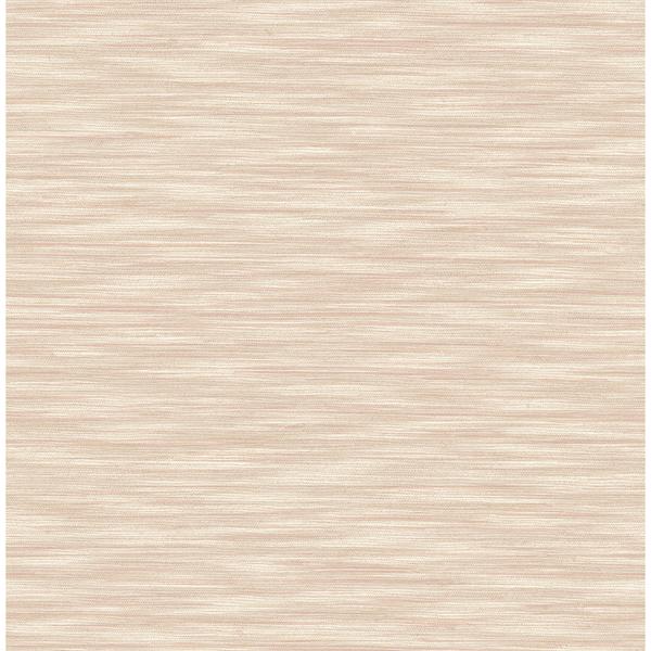 a street prints Benson Coral Variegated Stripe Wallpaper