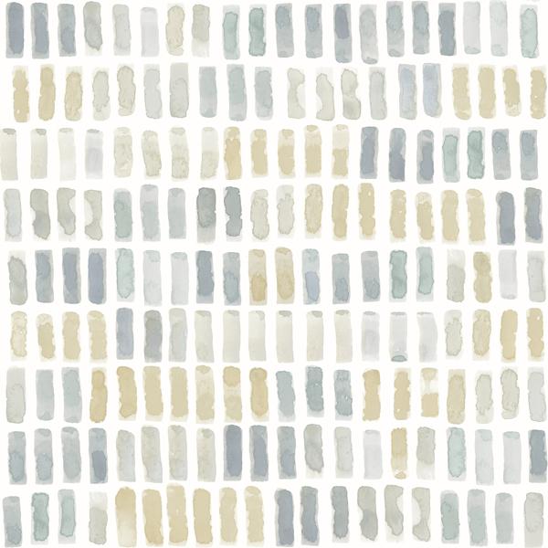 a street prints Brynne Yellow Watercolor Wallpaper