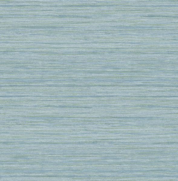 a street prints Barnaby Light Blue Faux Grasscloth Wallpaper- Scott Living