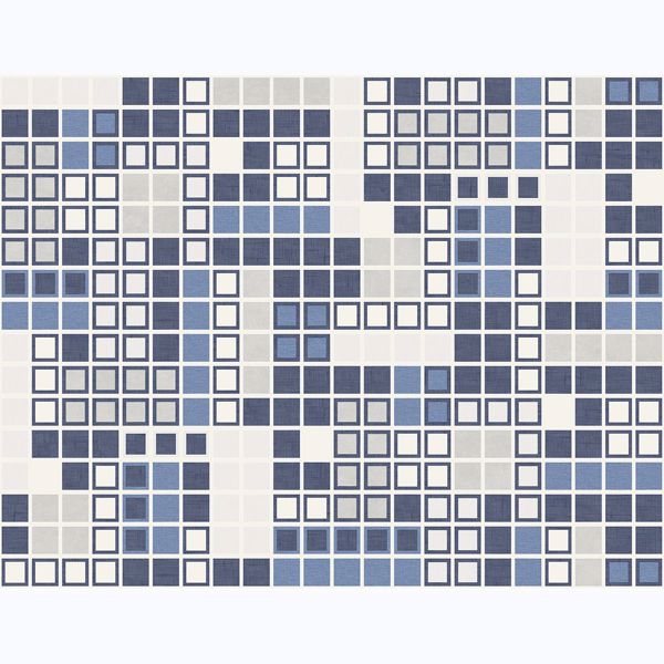 a street prints Bantry Blue Geometric Wallpaper