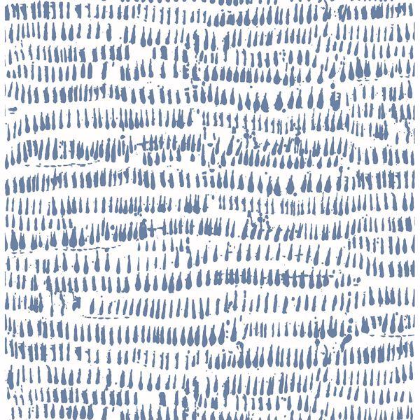 a street prints Runes Blue Brushstrokes Wallpaper