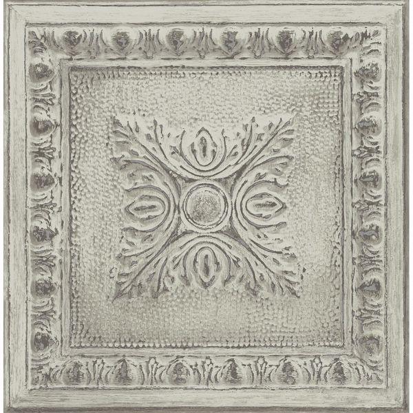 a street prints Ornamental Mint Tin Tile Wallpaper