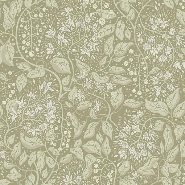a street prints Turi Moss Twining Vines Wallpaper