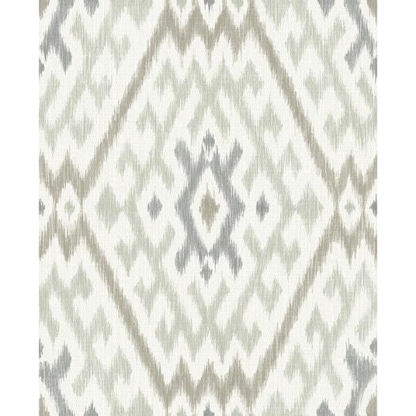a street prints Solola Stone Ikat Wallpaper