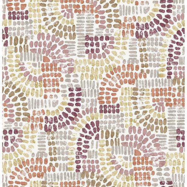 a street prints Wanderer Multicolor Mosaic Wallpaper