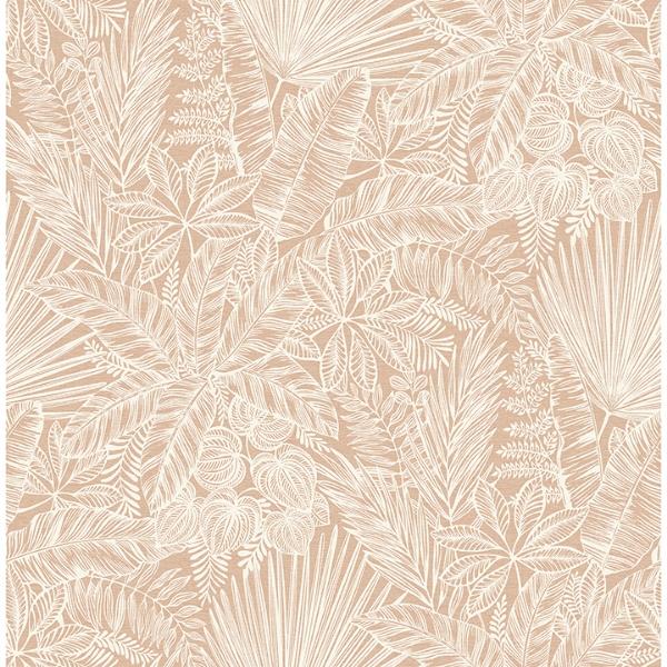 a street prints Vita Blush Botanical Wallpaper