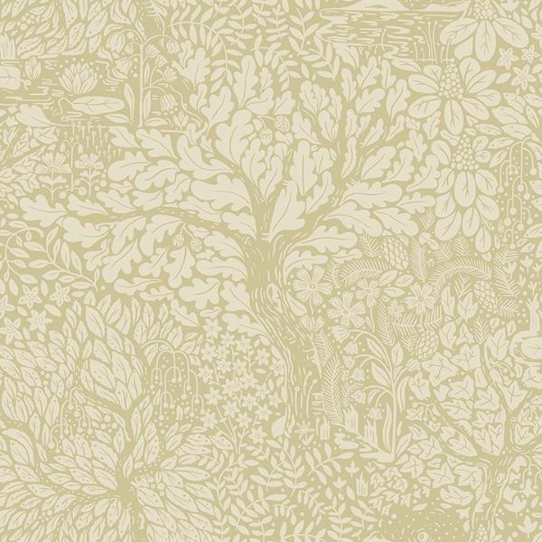 a street prints Olle Sage Forest Sanctuary Wallpaper
