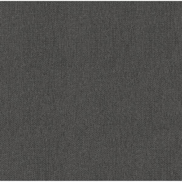 a street prints Sydney Charcoal Faux Linen Wallpaper