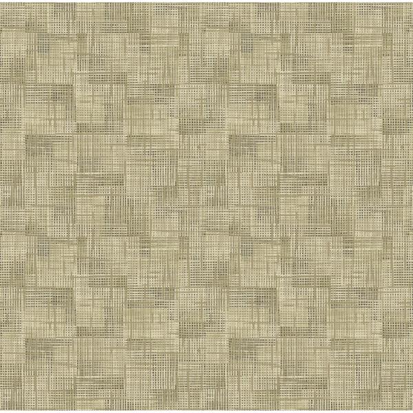 a street prints Ting Brown Abstract Woven Wallpaper