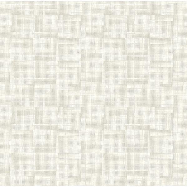 a street prints Ting Cream Abstract Woven Wallpaper