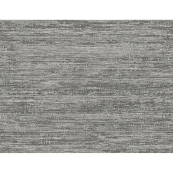 a street prints Tiverton Charcoal Faux Grasscloth Wallpaper