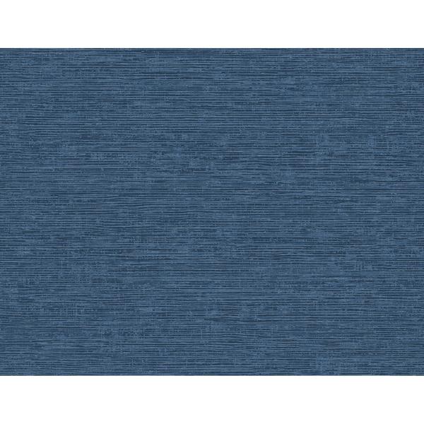 a street prints Tiverton Indigo Faux Grasscloth Wallpaper