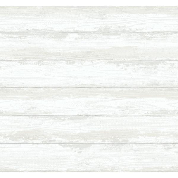 a street prints Truro Bone Weathered Shiplap Wallpaper