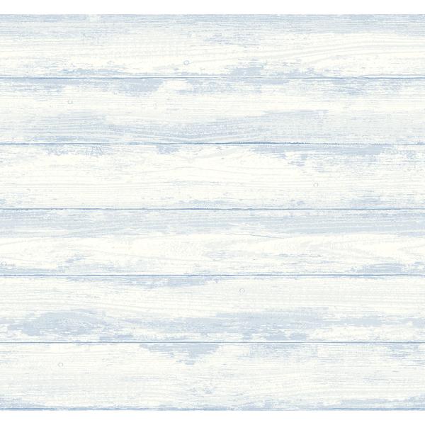 a street prints Truro Light Blue Weathered Shiplap Wallpaper