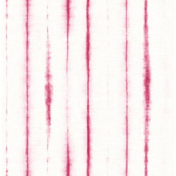a street prints Orleans Pink Shibori Faux Linen Wallpaper