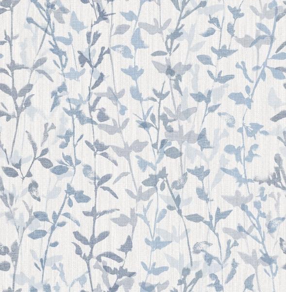 a street prints Thea Blue Floral Trail Wallpaper- Scott Living