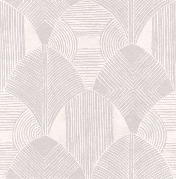 a street prints Westport Dove Geometric Wallpaper- Scott Living