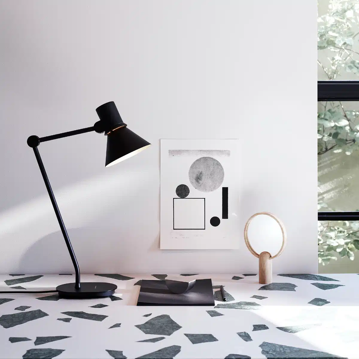 anglepoise Type 80 Table Lamp Matte Black