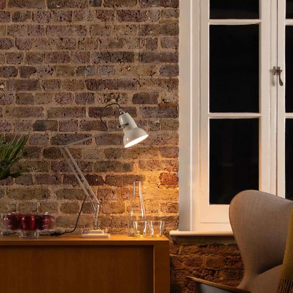 anglepoise Original 1227 Desk Lamp Linen White