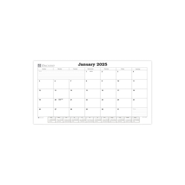 dacasso Wall Calendar Insert