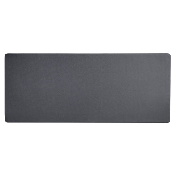 dacasso Black Leatherette 30" x 12.5" Conference Table Single Runner