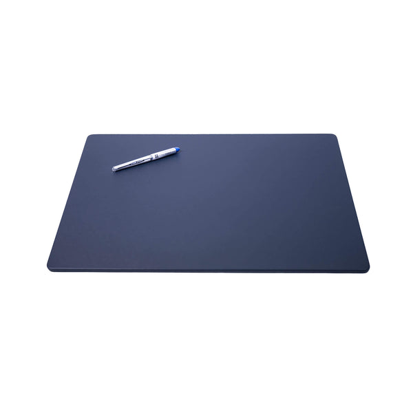dacasso Navy Blue Leather 20 x 16 Conference Table Pad