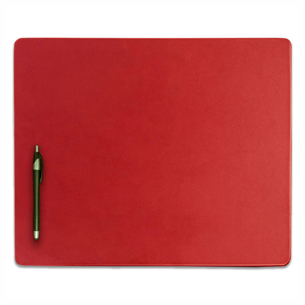 dacasso Red Leather 17 x 14 Conference Table Pad