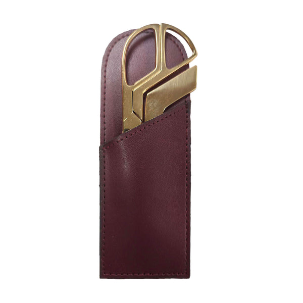 dacasso Burgundy Bonded Leather Mini Library Set