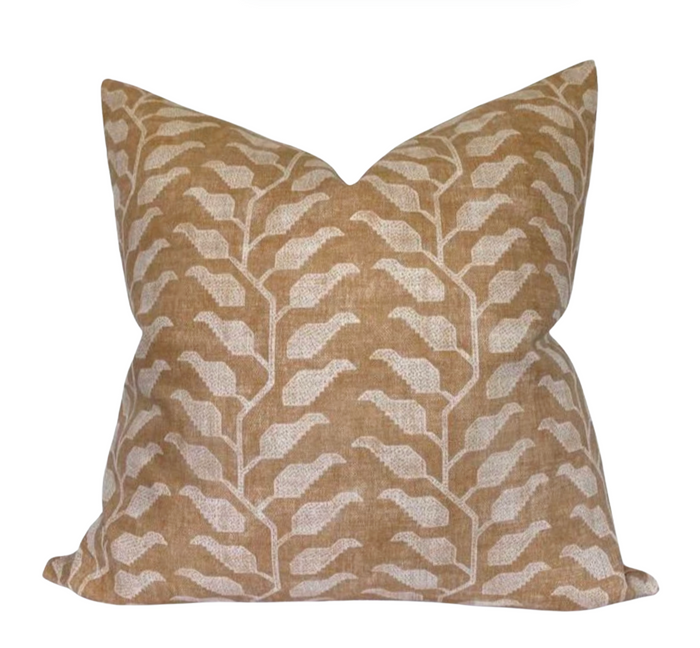 dekowe Folio Pillow Cover in Ochre