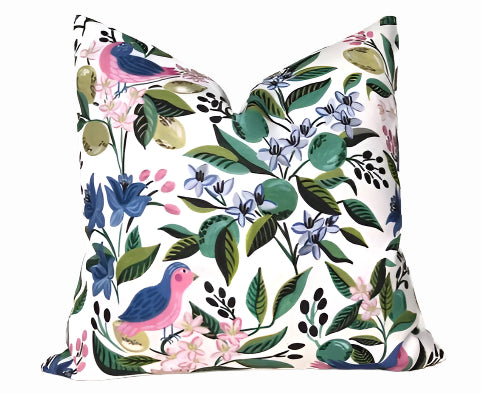 dekowe Citron Vert Pillow Cover in Multi Caitlin Wilson Textiles