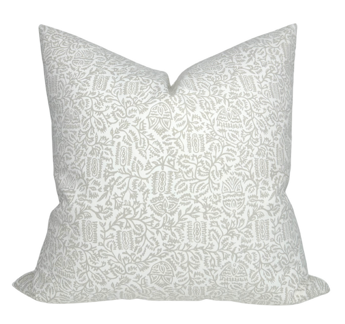 dekowe Schumacher Morris Pillow Cover in Taupe